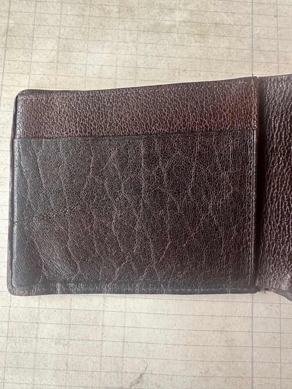 Dior Leather Bifold Wallet